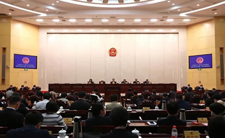 寧波市十六屆人大常委會(huì)舉行第五次會(huì)議